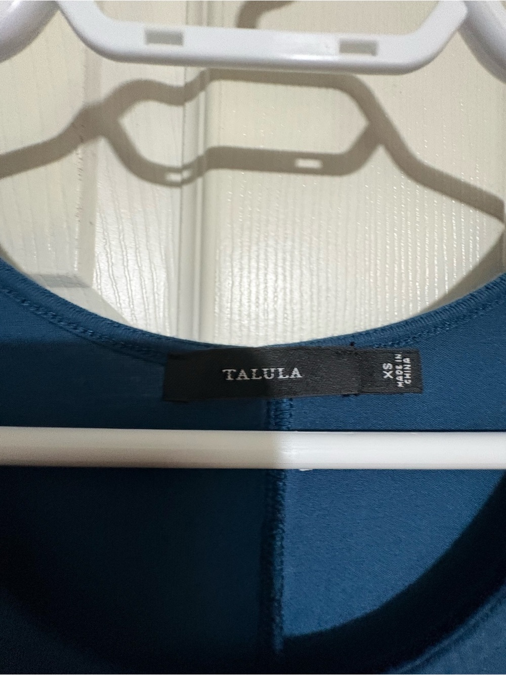 Talula Slate Blue Sleeveless Swing Tank - Picture 4 of 4